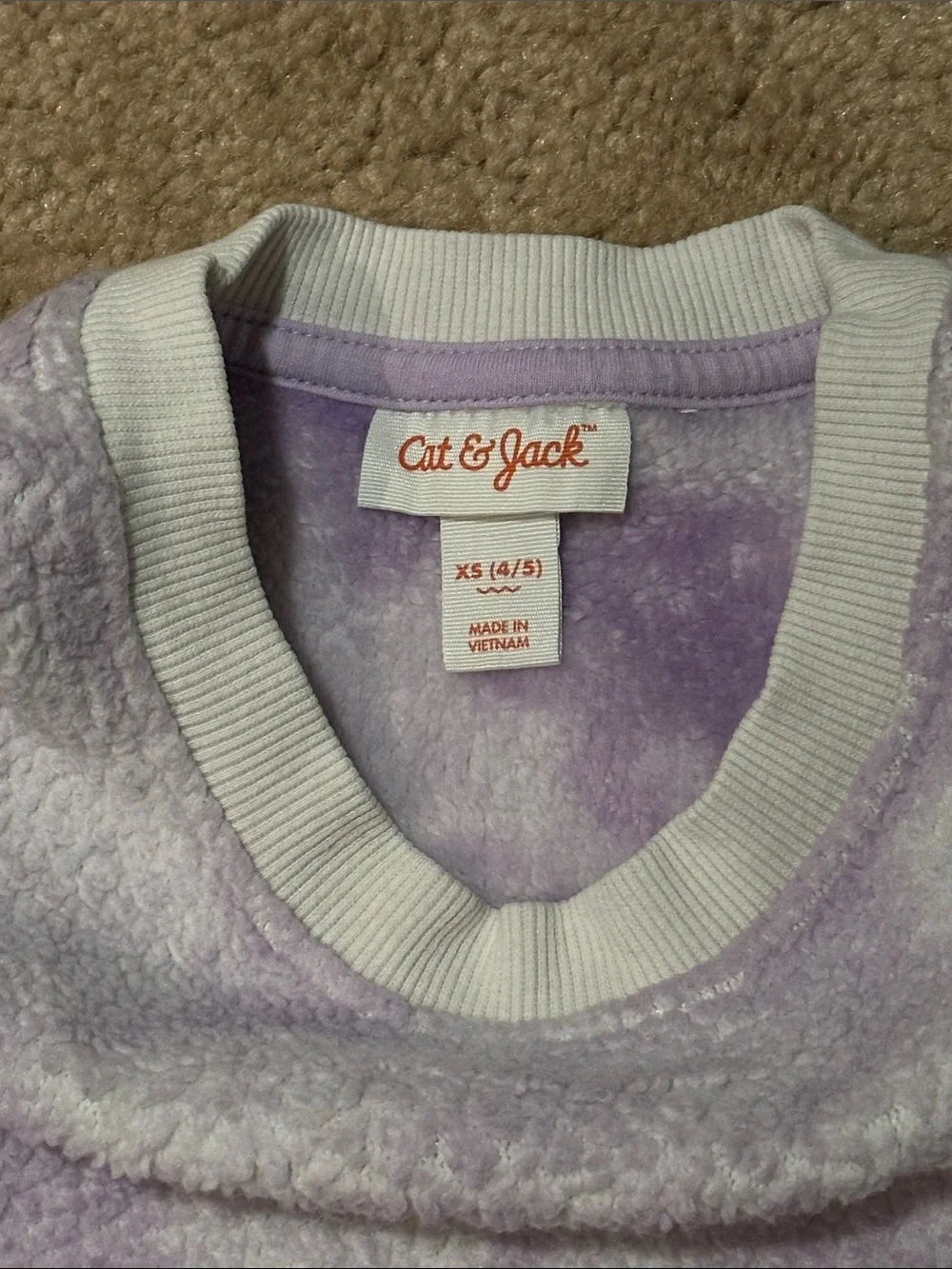 Cat & Jack Girls' Cozy Multicolor SOFT Sets & sweatshirts